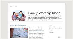 Desktop Screenshot of familyworshipideas.com